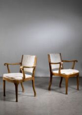 Thumbnail for Thorvald Jørgensen pair of chairs for Fritz Hansen
