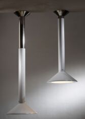 Thumbnail for Pair of Umberto Riva ceiling lamps