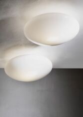 Gallery item 3 for Set of 7 Vilhelm Lauritzen Gladsaxe ceiling lamps, Flush mounts, Denmark, 1930s