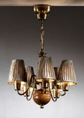 Thumbnail for Hans Bergstrom chandelier for Atelje Lyktan