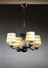 Gallery item 2 for Böhlmarks chandelier, Chandeliers & Pendants, Sweden, 1930s