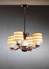 Gallery item 2 for Böhlmarks chandelier, Chandeliers & Pendants, Sweden, 1930s