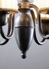 Gallery item 3 for Pewter chandelier, Sweden, 1920s