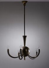 Gallery item 2 for Guglielmo Ulrich chandelier, Chandeliers & Pendants, Italy, 1940s