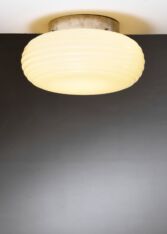 Gallery item 2 for Paavo Tynell glass ceiling lamp for Taito, Flush mounts, Finland, 1930s