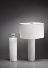 Thumbnail for Pair of Nordiska Kompaniet alabaster table lamps