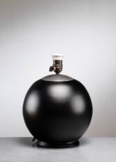 Gallery item 3 for Black glass table lamp, Table Lamps, 1950s