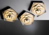Gallery item 3 for Set of 3 Preben Dahl Symfoni ceiling lamps, Flush mounts, Denmark, 1960s