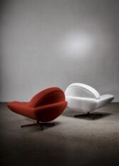 Thumbnail for Pair of Johannes Andersen Capri lounge chairs for Trensum