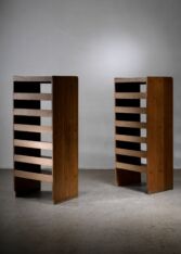 Gallery item 2 for Martin Nyrop pair of pine bookcases, Shelves, Denmark, Early 20th Century