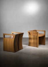 Thumbnail for Pair of monastery chairs
