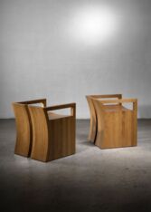 Gallery item 2 for Pair of monastery chairs, Side Chairs, Netherlands, 1960s