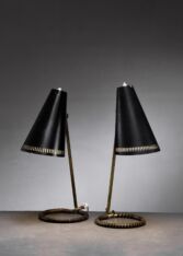Thumbnail for Pair of Mauri Almari table lamps for Idman
