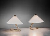 Gallery item 4 for Pair of Rupert Nikoll table or wall lamps, Table Lamps, Austria, 1950s