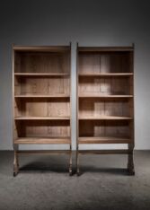 Gallery item 2 for Pair of Martin Nyrop bookcases, Shelves, Denmark, Early 20th Century