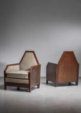 Thumbnail for Pair of Gaetano Borsani lounge chairs