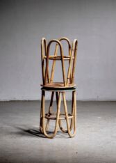 Gallery item 2 for Pair of rattan stools, Stools, Denmark, 1930s