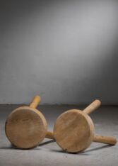 Gallery item 2 for Pair of Charlotte Perriand stools from Les Arcs, Stools, France, 1960s