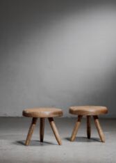 Thumbnail for Pair of Charlotte Perriand low stools