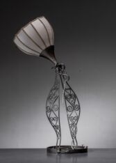 Gallery item 4 for Winkelman & van der Bijl Amsterdam School table lamp, Table Lamps, Netherlands, 1910s