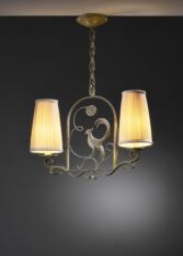 Gallery item 2 for Art Deco chandelier, Chandeliers & Pendants, Sweden, 1940s