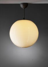 Gallery item 2 for Harald Notini globe pendant for Böhlmarks, Chandeliers & Pendants, Sweden, 1930s