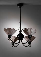 Gallery item 2 for Harald Notini chandelier for Böhlmarks, Chandeliers & Pendants, Sweden, 1920s