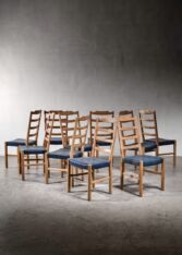 Thumbnail for Set of 10 Axel Larsson 'Thule' dining chairs
