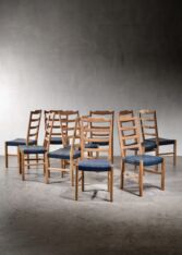 Gallery item 2 for Set of 10 Axel Larsson 'Thule' dining chairs, Dining chairs, Sweden, 1930s