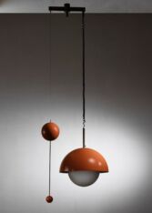 Gallery item 3 for Angelo Lelli pendant lamp for Arredoluce, Chandeliers & Pendants, Italy, 1960s