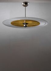 Gallery item 2 for Orrefors glass ceiling lamp, Chandeliers & Pendants, Sweden, 1930s