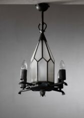 Gallery item 3 for Harald Notini chandelier for Böhlmarks, Chandeliers & Pendants, Sweden, 1930s