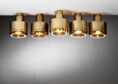 Thumbnail for Set of 5 Kay Kørbing ceiling lamps