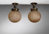 Thumbnail for Pair of Böhlmarks ceiling lamps