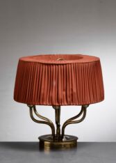 Gallery item 3 for Finnish Modern brass table lamp, Table Lamps, Finland, 1930s
