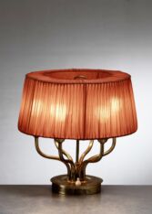 Thumbnail for Finnish Modern brass table lamp