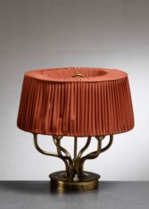 Gallery item 2 for Finnish Modern brass table lamp, Table Lamps, Finland, 1930s