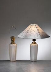 Thumbnail for Pair of Böhlmarks glass table lamps