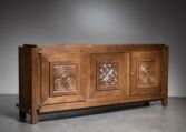 Thumbnail for Jacques Mottheau oak sideboard