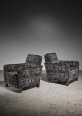 Thumbnail for Pair of Björn Trägårdh club chairs