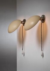 Gallery item 2 for Pair of Harald Notini wall lamps for Böhlmarks, Wall lamps, Sweden, 1930s