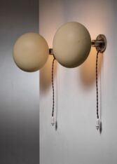 Gallery item 4 for Pair of Harald Notini wall lamps for Böhlmarks, Wall lamps, Sweden, 1930s