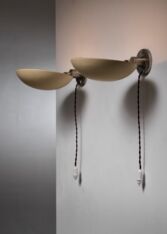 Gallery item 5 for Pair of Harald Notini wall lamps for Böhlmarks, Wall lamps, Sweden, 1930s