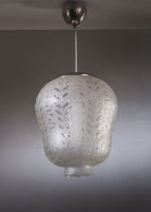 Thumbnail for Cebe etched frosted glass pendant
