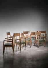 Gallery item 2 for Set of 10 Gio Ponti dining chairs, Dining chairs, Italy, 1940s