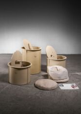 Gallery item 2 for Set of 3 Piet Zwart 'Koksmaat' hayboxes, Other, Netherlands, 1930s