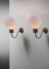 Thumbnail for Pair of Harald Notini wall lamps for Böhlmarks