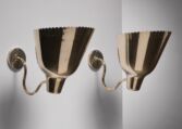 Gallery item 2 for Pair of Böhlmarks custom-made wall lamps, Wall lamps, Sweden, 1940s