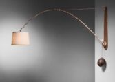 Thumbnail for Rupprecht Skrip bamboo and coconut wall lamp