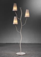Gallery item 2 for Bjerkas metal floor lamp, Floor Lamps, Sweden, 1940s